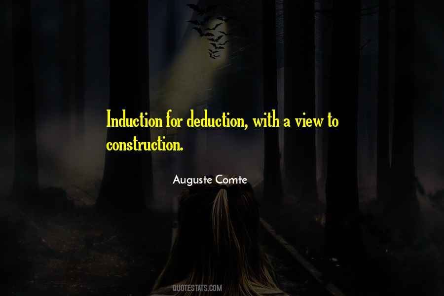 Quotes About Induction #347395