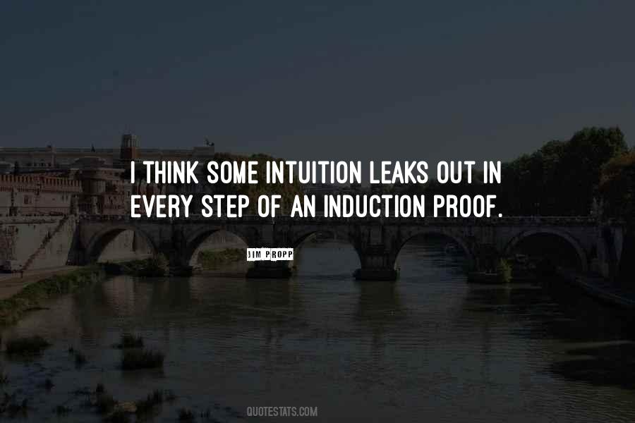 Quotes About Induction #795988