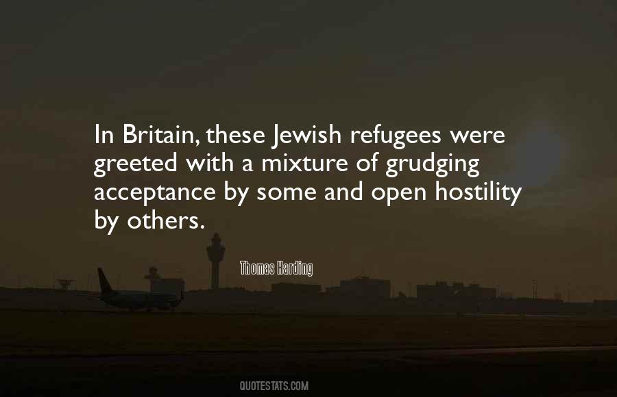 Quotes About Jewish Refugees #171953