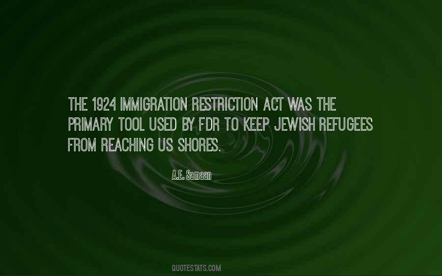 Quotes About Jewish Refugees #54813