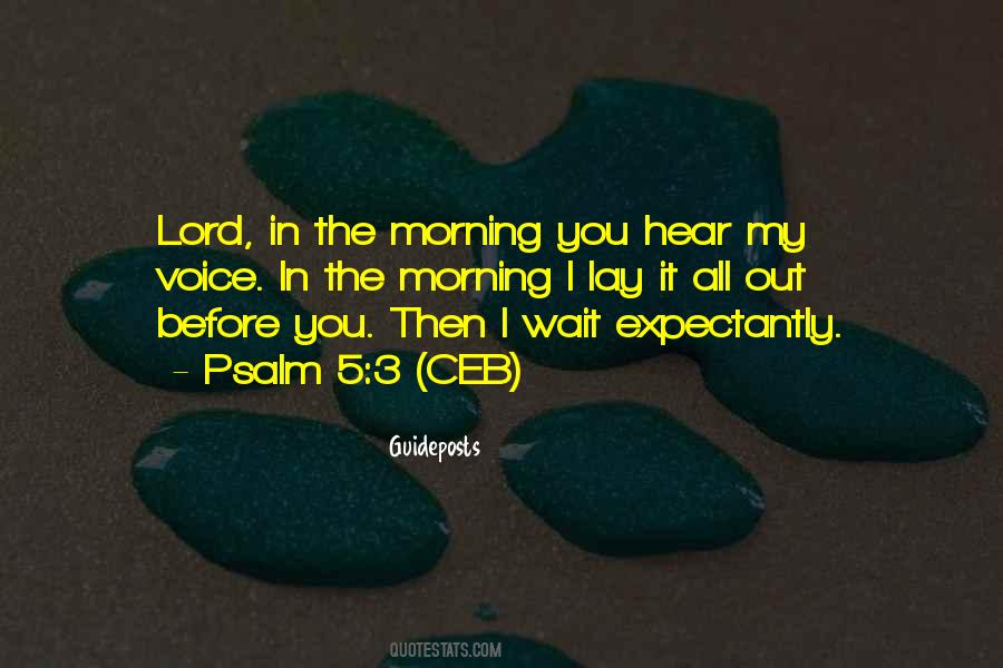 Psalm 5 Quotes #34473