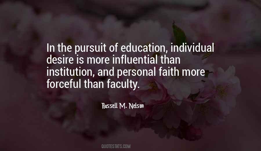 Education Pursuit Quotes #1299978