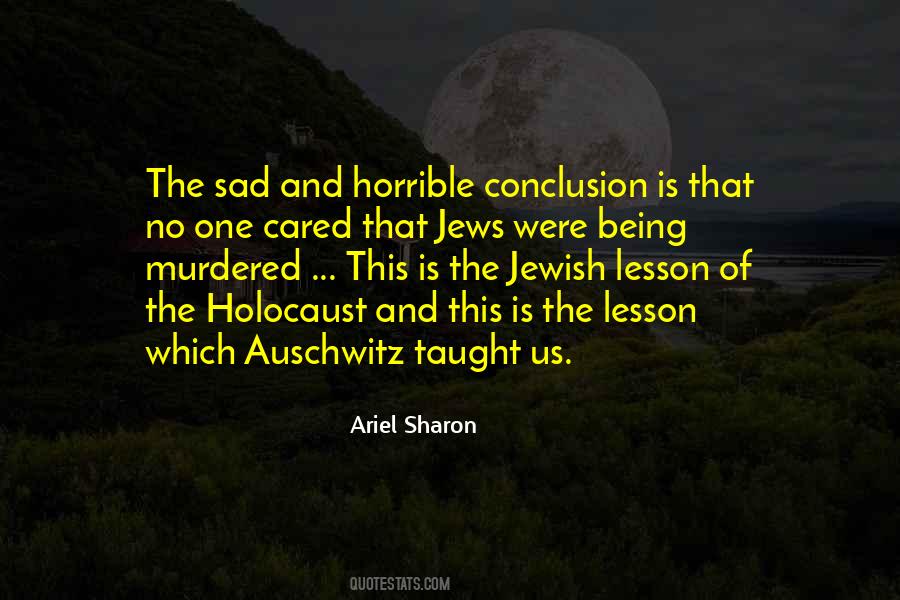 Quotes About Jewish Holocaust #1431463