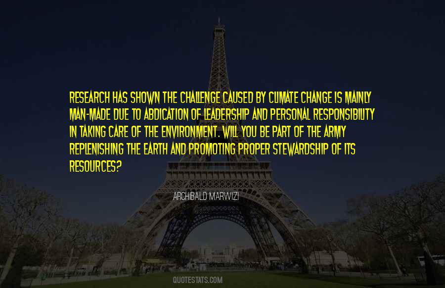 Quotes About Taking Care Of The Earth #1125706