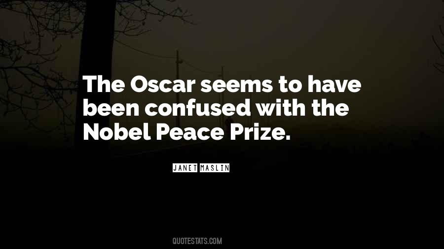 Quotes About Nobel Peace Prize #1438323