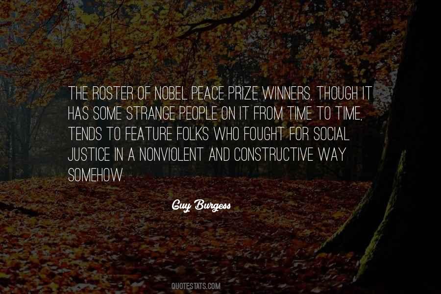 Quotes About Nobel Peace Prize #1612805