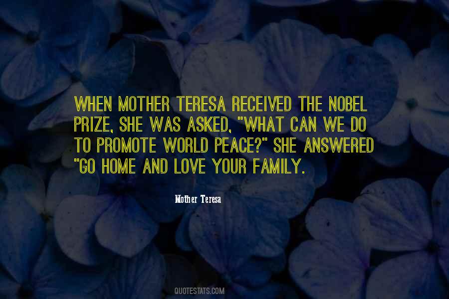 Quotes About Nobel Peace Prize #204044