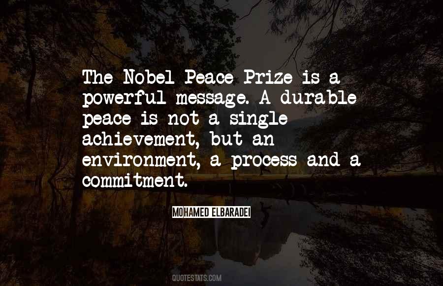 Quotes About Nobel Peace Prize #288391
