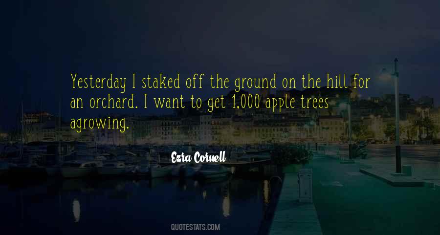 Quotes About Apple Orchard #1168050