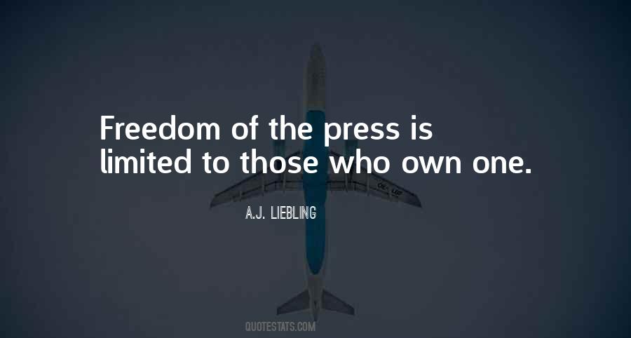 Quotes About Limited Freedom #1548753