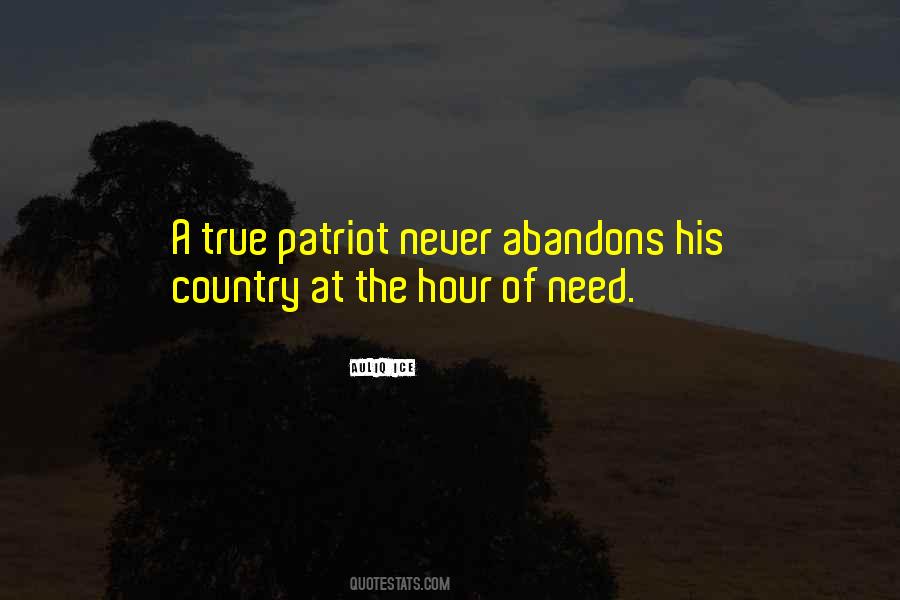 True Patriot Quotes #525057