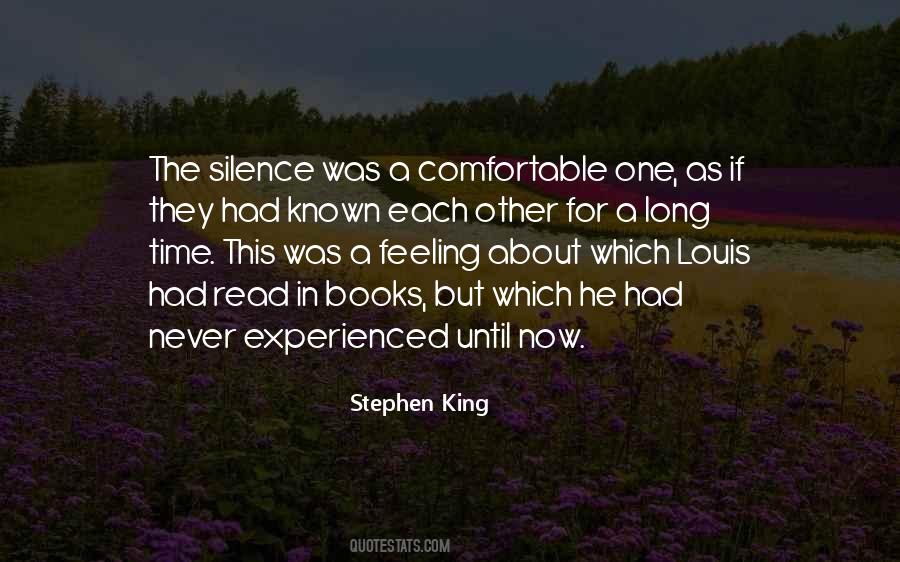 Quotes About Comfortable Silence #217088