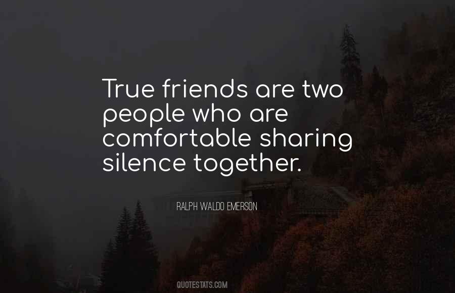 Quotes About Comfortable Silence #946570