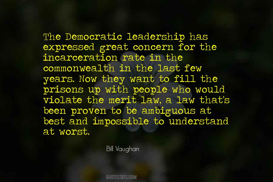 Quotes About Democratic Leadership #914681