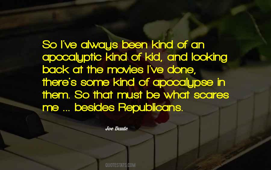Apocalyptic Movies Quotes #1812674