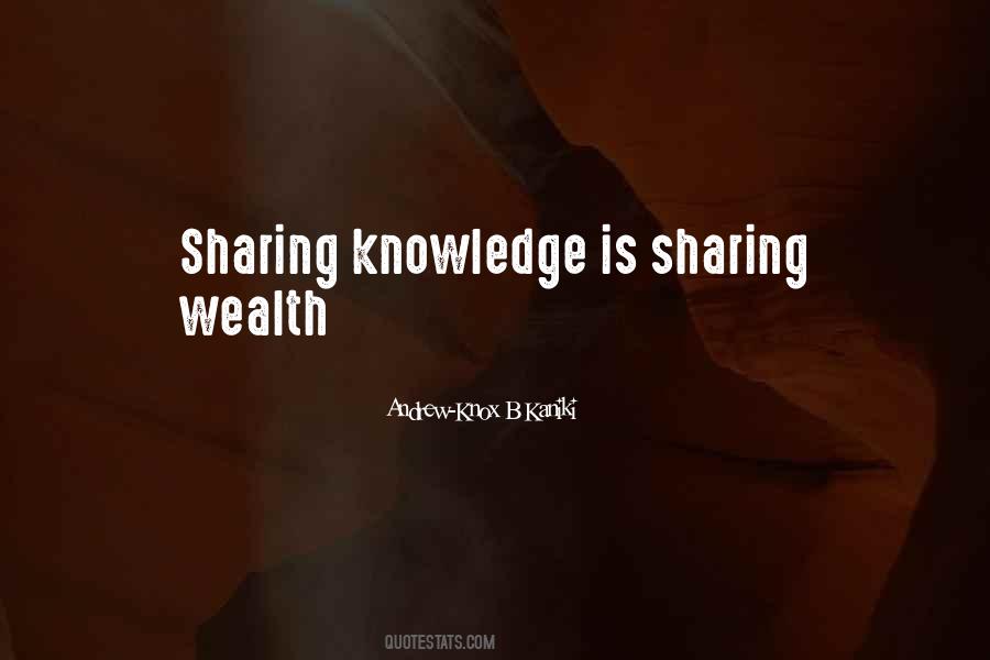 Your Wealth Of Knowledge Quotes #1161531