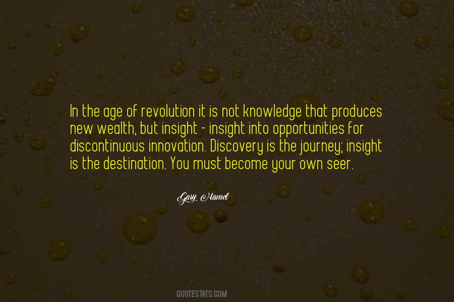 Your Wealth Of Knowledge Quotes #1519860