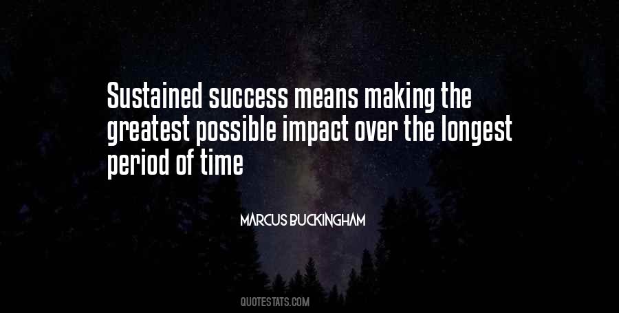 Quotes About Sustained Success #535450