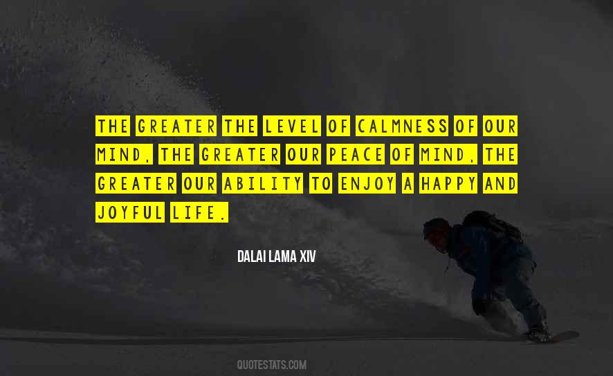 Quotes About Calmness And Peace #697900