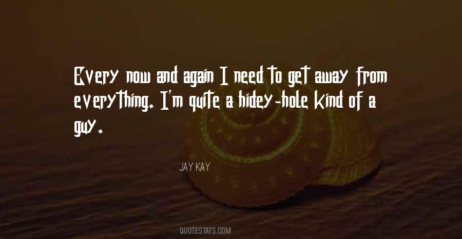 Quotes About I Need To Get Away #1438719