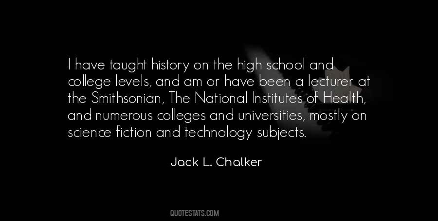 Chalker Quotes #1598039