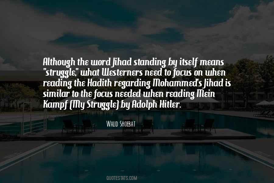 Quotes About Hadith #707313