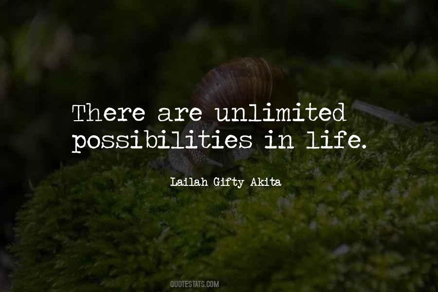 Quotes About Possibilities In Life #1464273