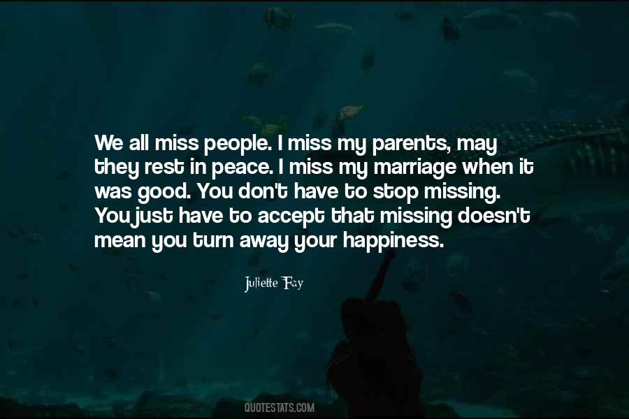 Quotes About Missing Your Parents #1118544