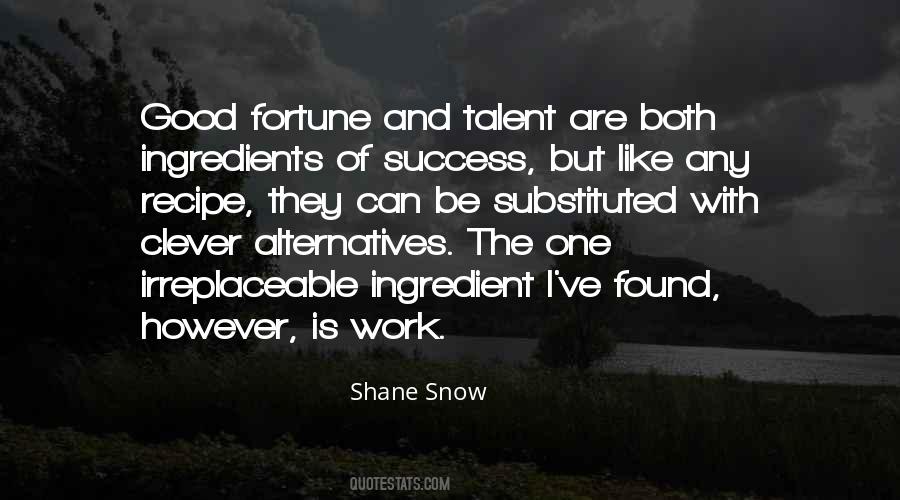 Quotes About Talent And Hard Work #1332079