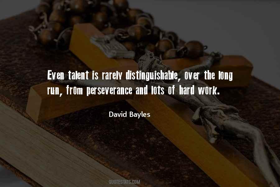 Quotes About Talent And Hard Work #186423