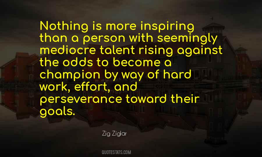 Quotes About Talent And Hard Work #696990