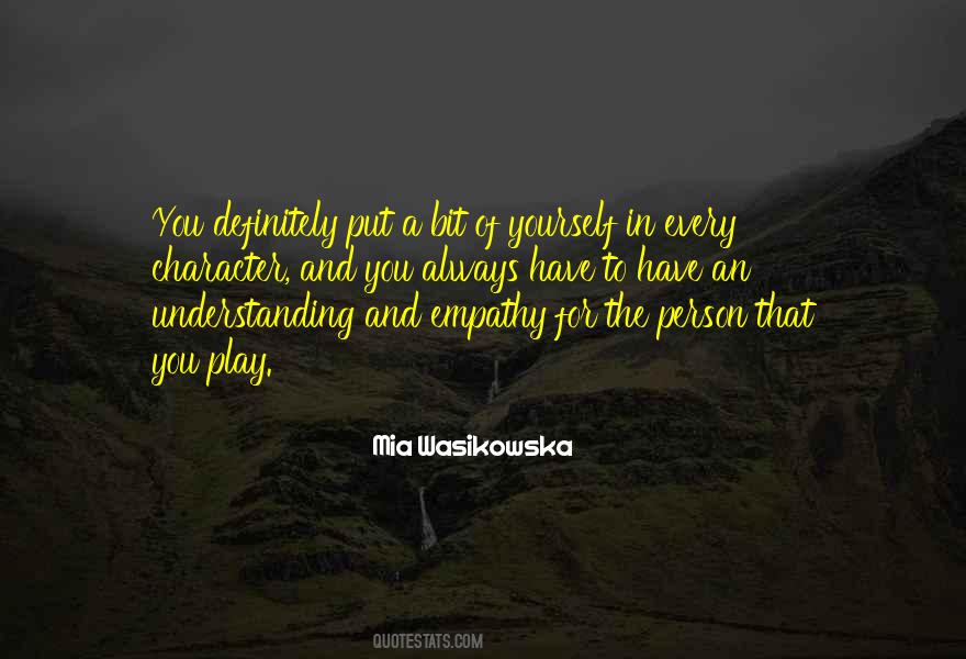Quotes About Understanding And Empathy #231217