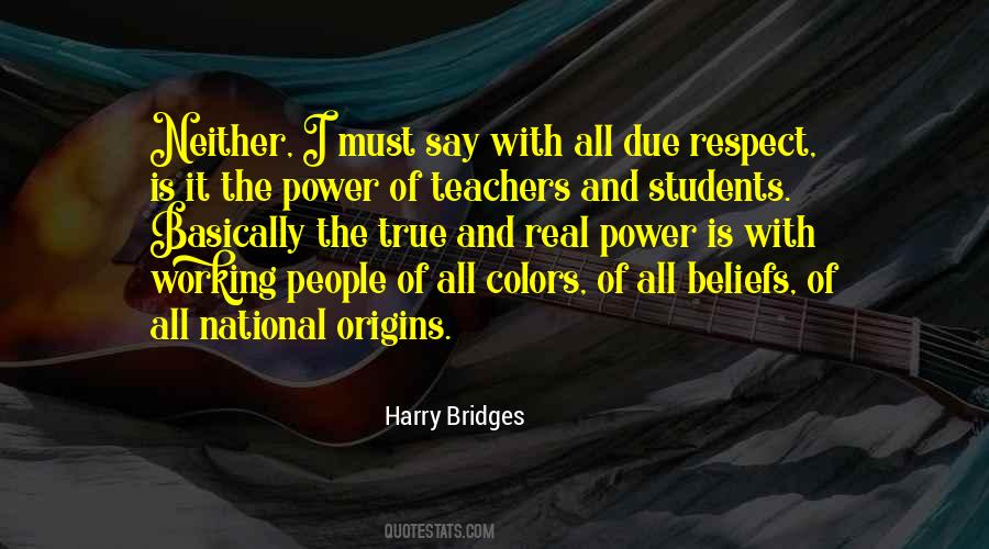 Real Respect Quotes #897498