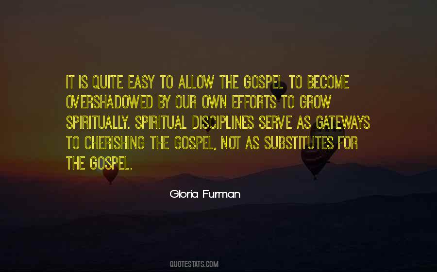 Quotes About Spiritual Disciplines #585711