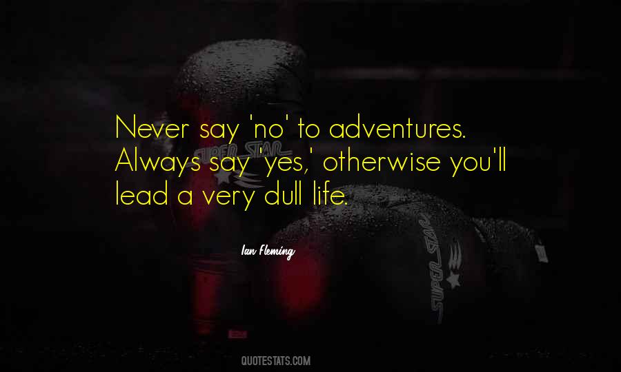 Quotes About Adventures #1374203