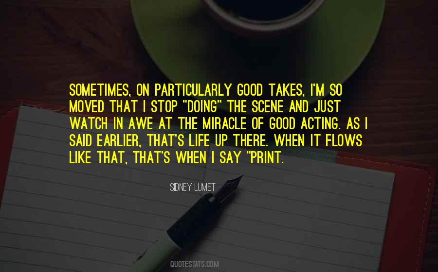 Good Acting Quotes #1649040