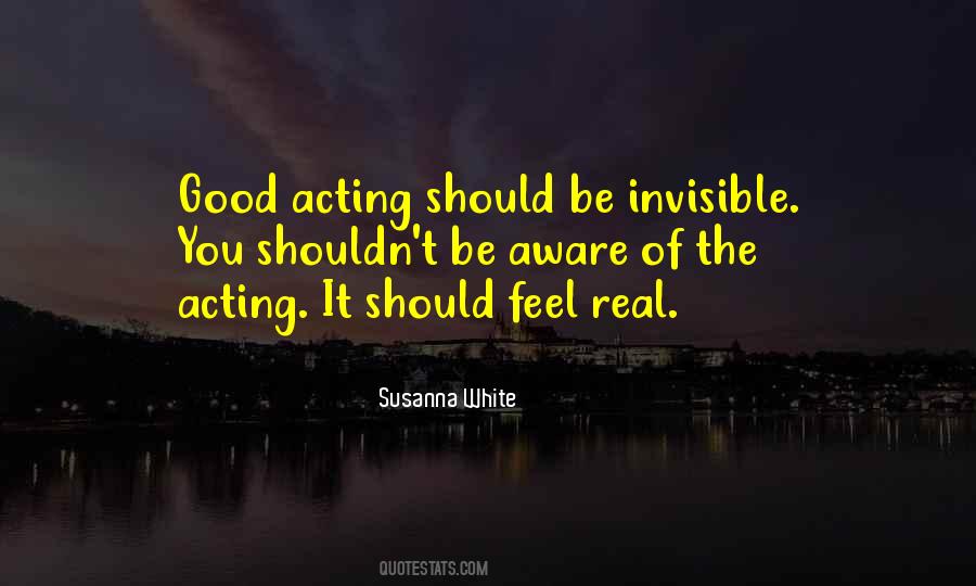 Good Acting Quotes #1776736
