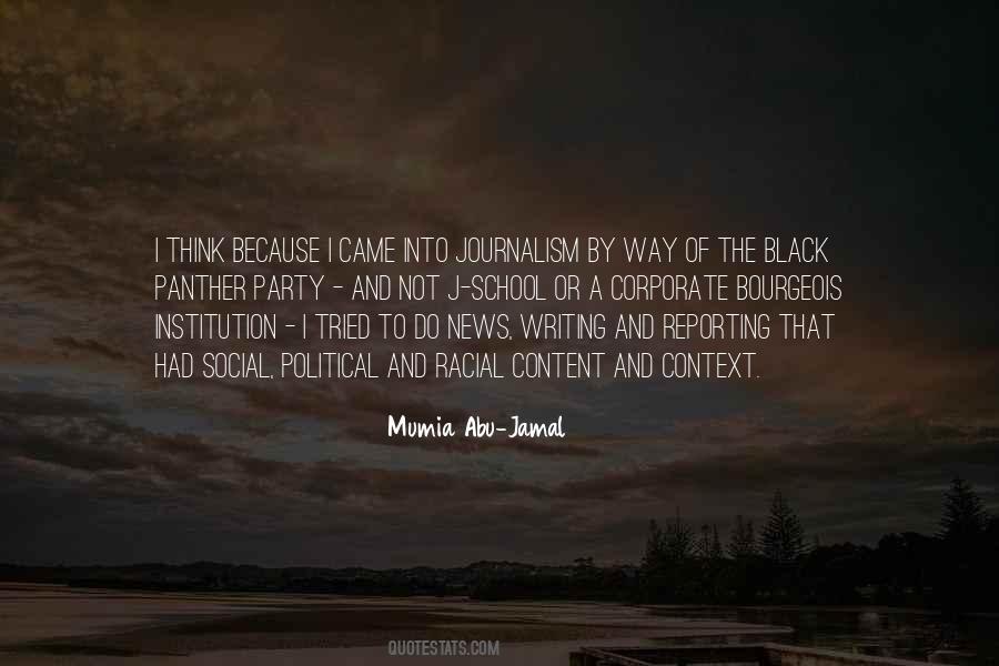 Quotes About Journalism Writing #1200651