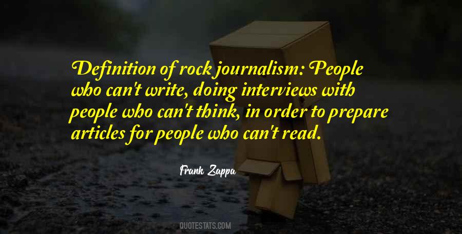 Quotes About Journalism Writing #1220378