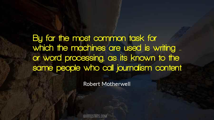 Quotes About Journalism Writing #1287230