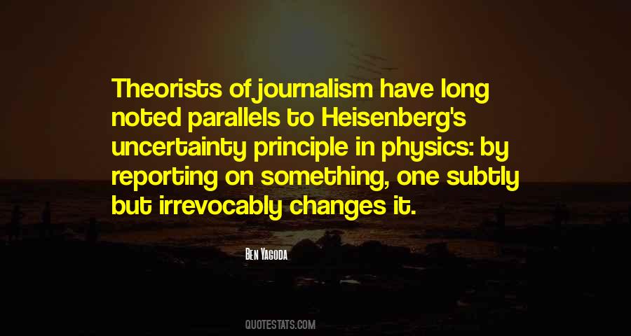 Quotes About Journalism Writing #959918