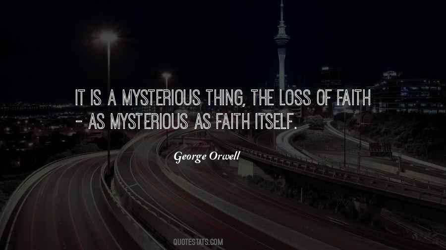 Quotes About Loss Of Faith #1643133