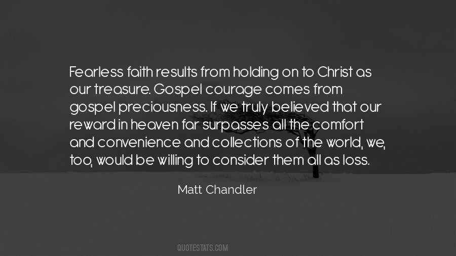 Quotes About Loss Of Faith #408575