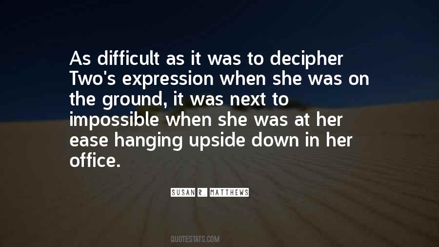 Quotes About Hanging Upside Down #1104320