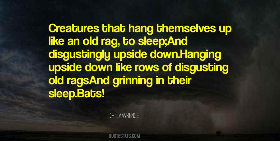 Quotes About Hanging Upside Down #1165099