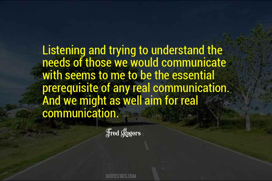 Real Listening Quotes #1040264