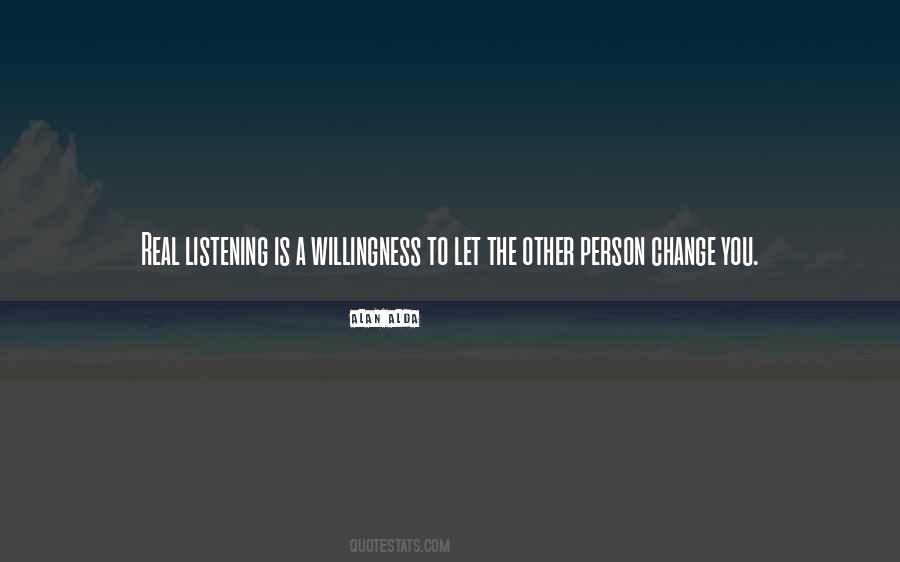 Real Listening Quotes #11811