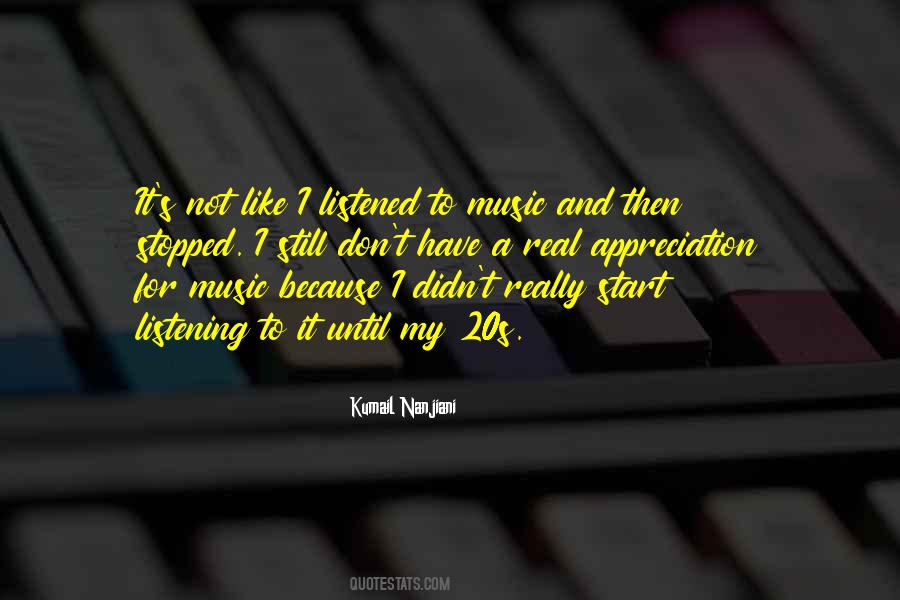 Real Listening Quotes #62054