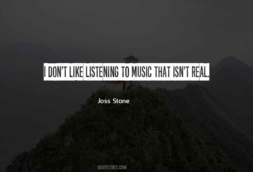 Real Listening Quotes #691295