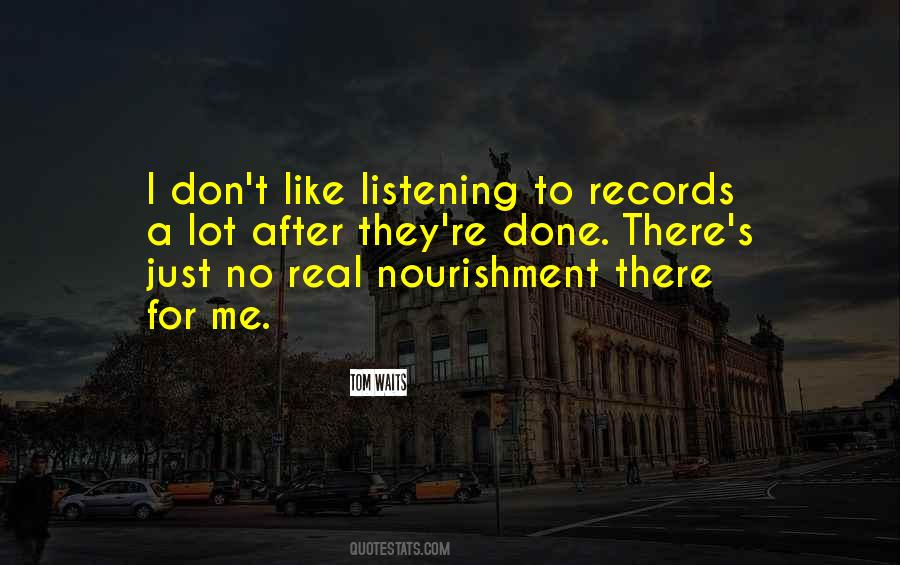 Real Listening Quotes #765124